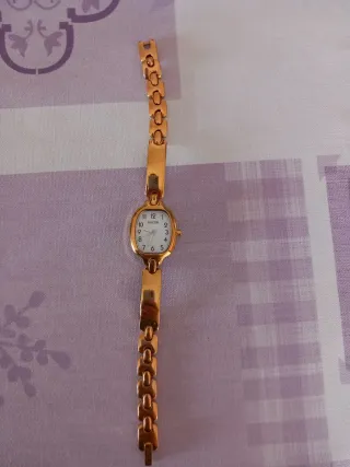 Reloj Racer Dorado Mujer