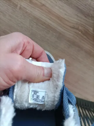 Zapatillas Vans invierno forradas azul