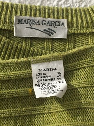 Jersey señora MARISA GARCIA verde.