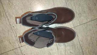 Botas de plataforma marrones Talla 41