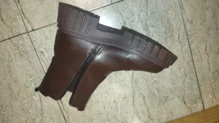 Botas de plataforma marrones Talla 41