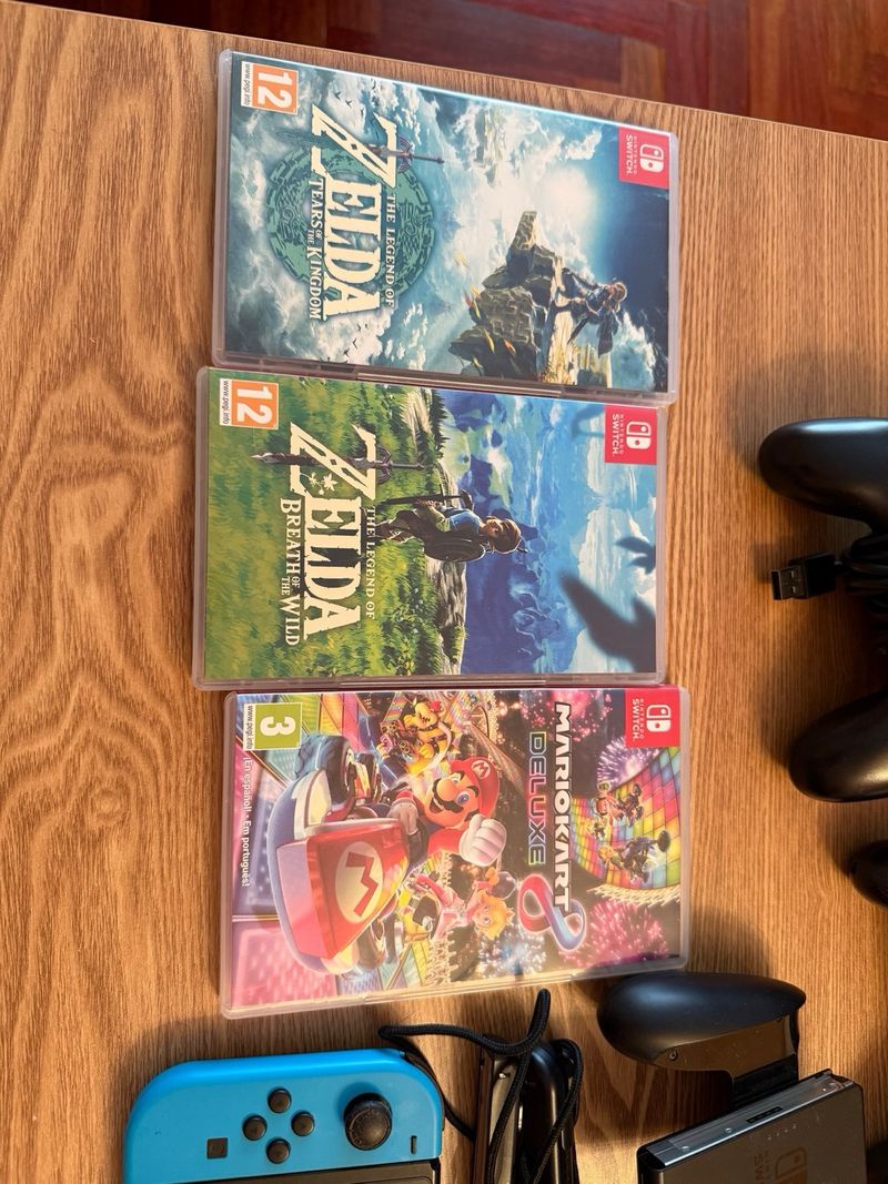 Nintendo Switch + Juegos + Accesorios afbeelding 4