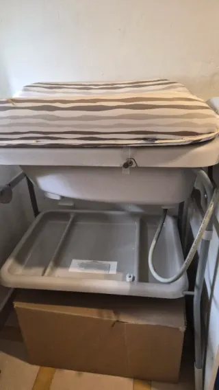 Bañera cambiador bebé