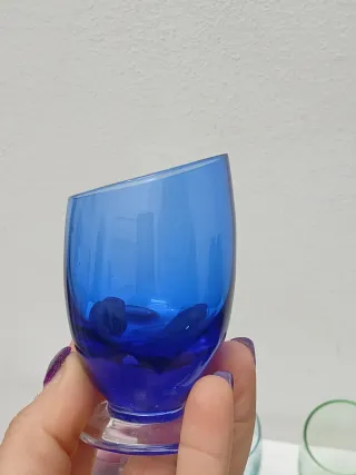 Set 5 Bicchieri Liquore Vintage Made in Italy