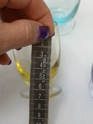 Set 5 Bicchieri Liquore Vintage Made in Italy