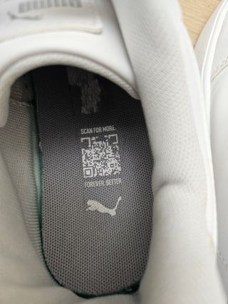 Zapatillas Puma Unisex Talla 39 Blancas