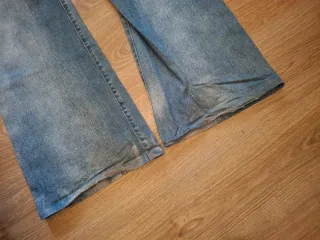 Vaqueros campana vintage hombre