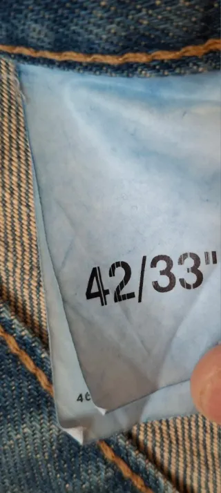 Vaqueros campana vintage hombre