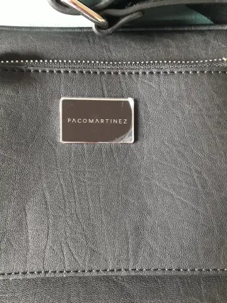 Bolso bandolera Paco Martinez negro