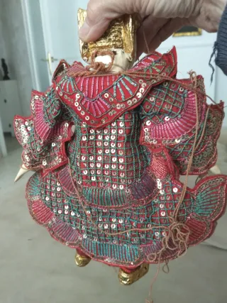 Marioneta Tailandesa Antigua Años 50/60