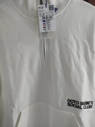 Sudadera OOTO cuello cremallera Talla M