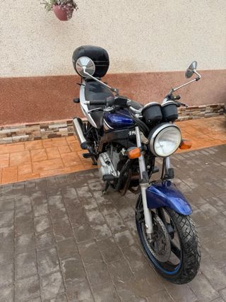 Suzuki GS500 Naked Azul y Negra 53.402Km