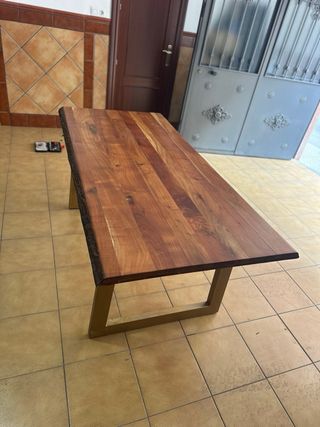 mesa comedor de acacia