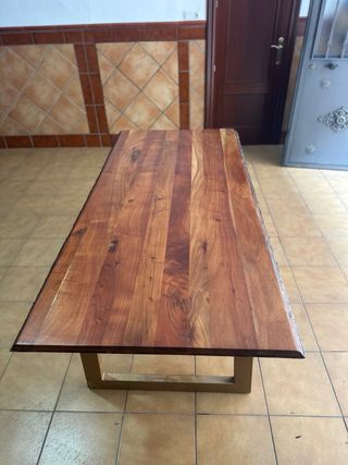 mesa comedor de acacia