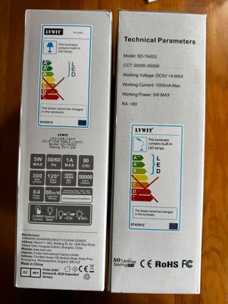 2 Flexos Pinza USB Regulables 5W