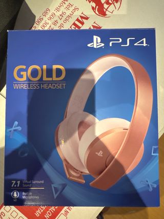 Cascos Gold PS4 Inalámbricos