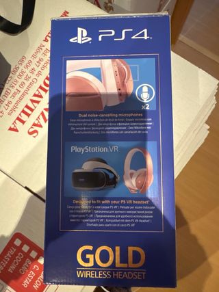 Cascos Gold PS4 Inalámbricos