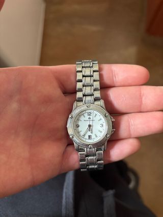 Maurice Lacroix Reloj Plata y Blanco