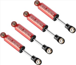 4 Amortiguadores RC COOL RACING Rojos