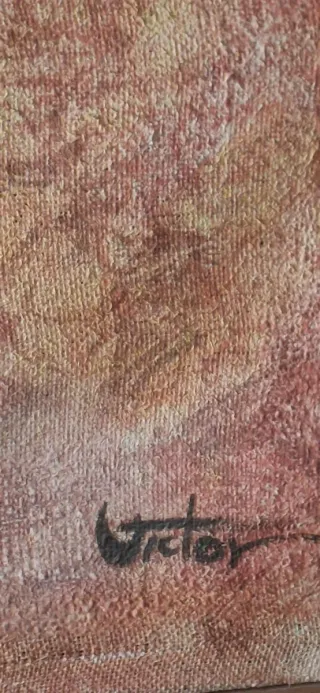 Cuadro original figuras abstractas