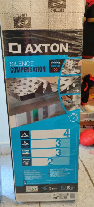 Aislante Acústico AXTON 3mm 10m²