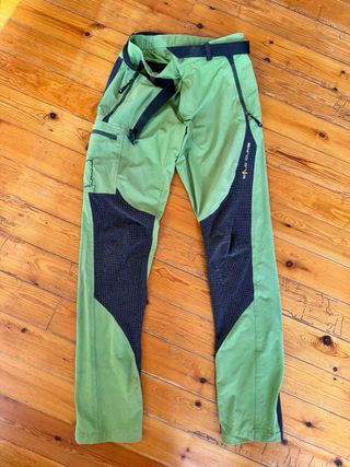 Pantalón Montaña Solo Climb Verde/Gris