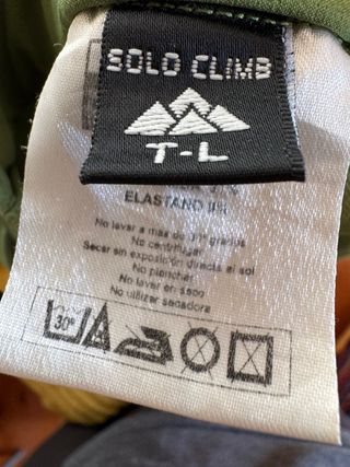 Pantalón Montaña Solo Climb Verde/Gris