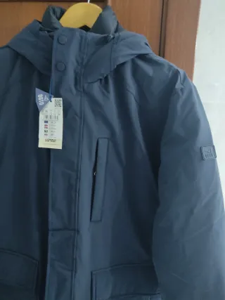 Parka OOTO acolchada azul XL