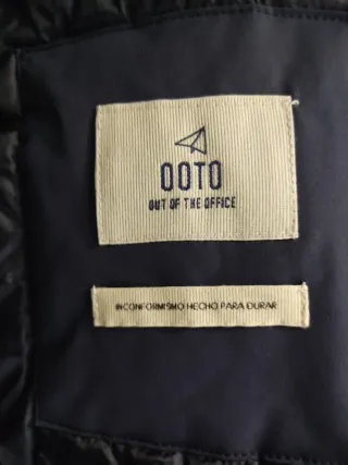 Parka OOTO acolchada azul XL