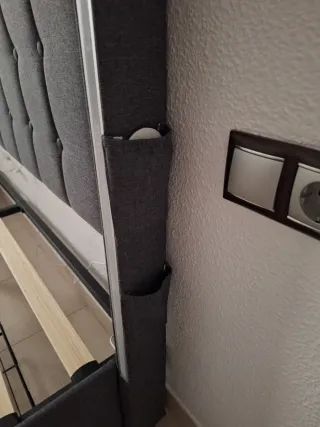 Cama tapizada 160x200 cm