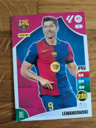 Carta Lewandowski Adrenalyn XL 2024-2025