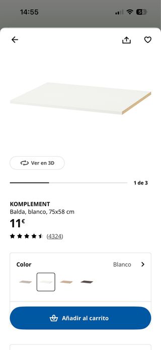 Balda para pantalones mas balda normal