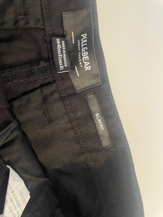 2 Pantalones Bershka Hombre Talla 40