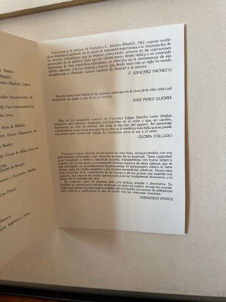 Cuadro Clown de Sancho