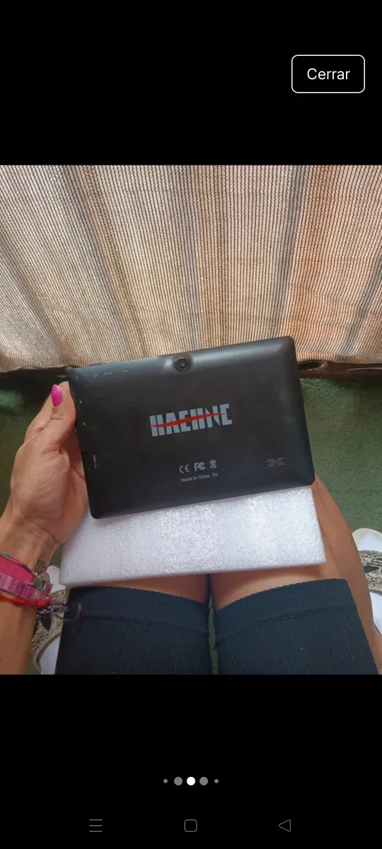 Tablet Negra con Caja Made in China afbeelding 4