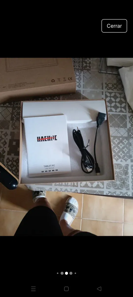 Tablet Negra con Caja Made in China afbeelding 5