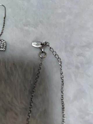 Conjunto LOTUS Corazón Plata