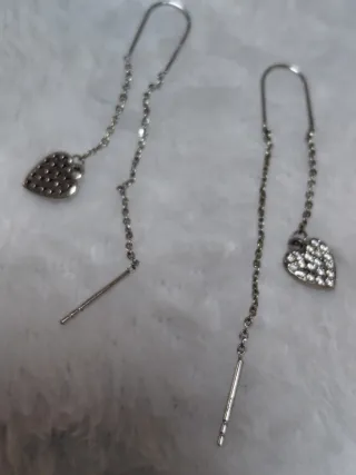 Conjunto LOTUS Corazón Plata