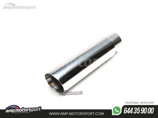 COLA DE ESCAPE OVALADA 76MM