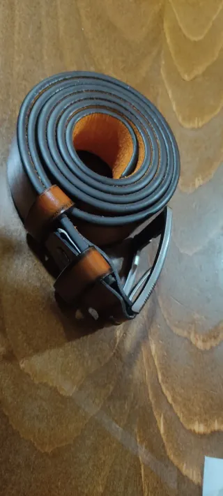 Cinturón de Piel Made in Italy