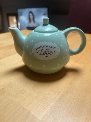 Teiera shabby per infusi e tisane sfuse