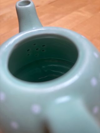 Teiera shabby per infusi e tisane sfuse