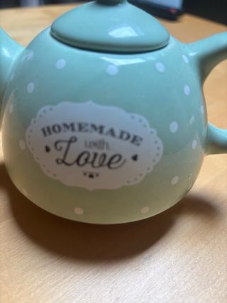 Teiera shabby per infusi e tisane sfuse