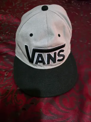 Gorra Vans Talla L Gris y Negra