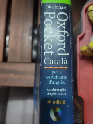 Diccionari OXFORD POCKER CATALA A INGLÉS