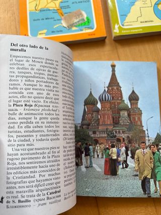 3 guías turísticas Berlitz Moscu Florida Marruecos