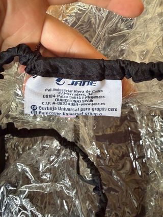 Funda lluvia capazo universal JANE