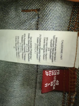 Cazadora vaquera azul