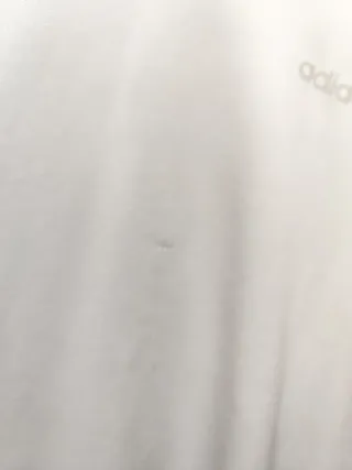 Maglia Adidas M manica lunga bianca