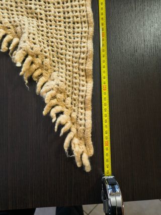 Sciarpa triangolare in lana